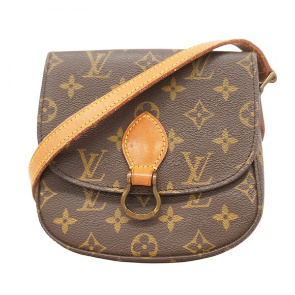 Louis Vuitton Monogram Mini Saint-Cloud Shoulder Bag M51244 Brown  Women's - Picture 1 of 10